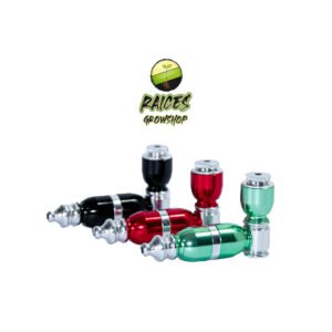 Pipa Aluminio Plateada Color